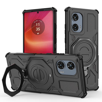 Tok a Motorola Edge 50 Fusion készülékhez, Techsuit, Carbon Shield Pro, Fekete
