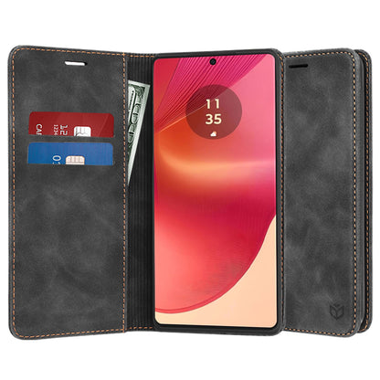 Case for Motorola Edge 50 Fusion, Techsuit, Confy, Black