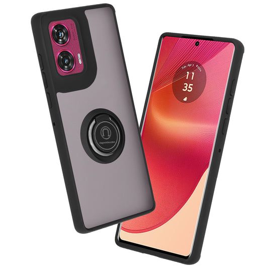 Tok Motorola Edge 50 Fusion készülékhez, Techsuit, Glinth, Fekete