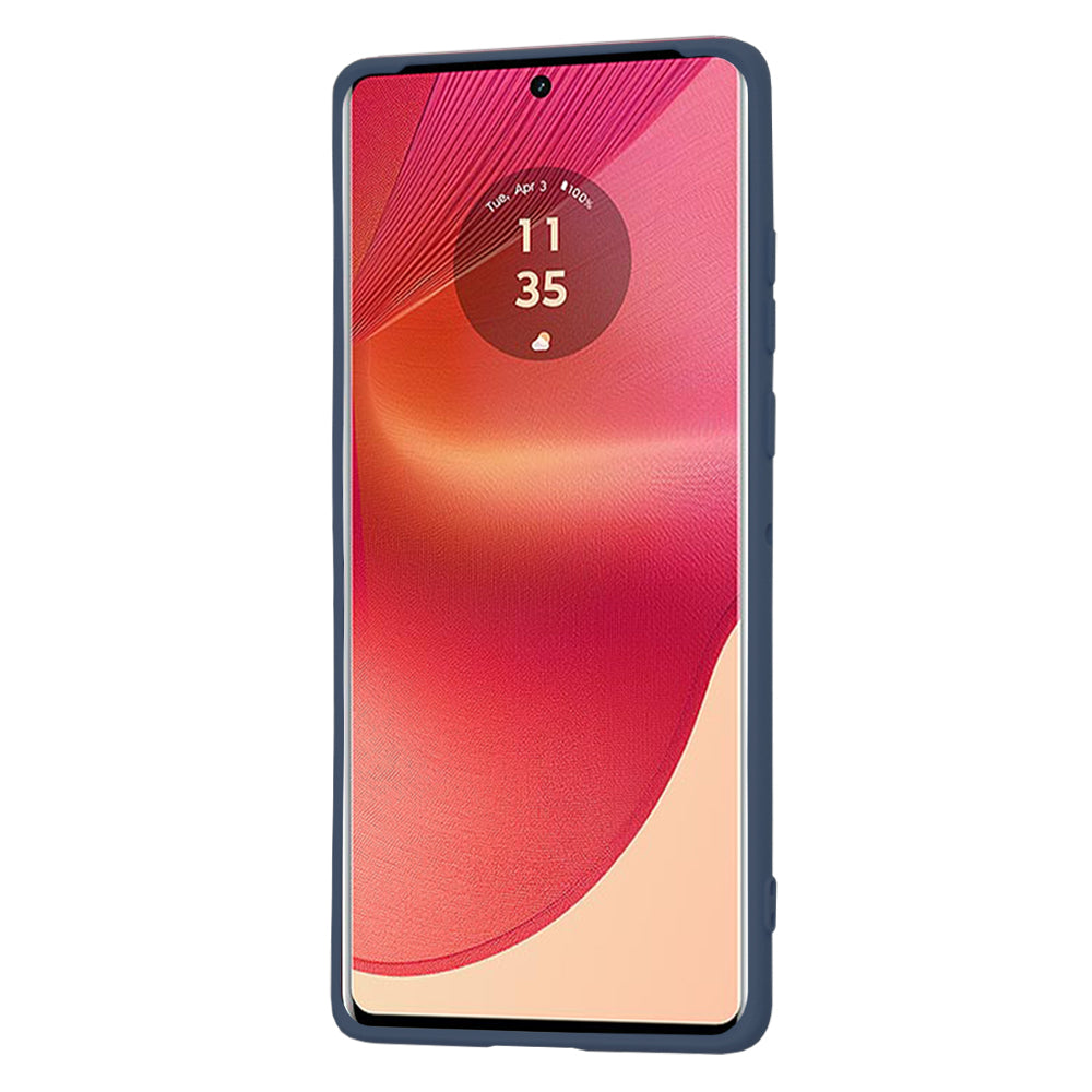 Tok Motorola Edge 50 Fusion készülékhez, Techsuit, SoftFlex, Tengerészkék