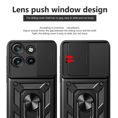 Tok Motorola Edge 50 Neo-hoz, Techsuit, CamShield, Fekete