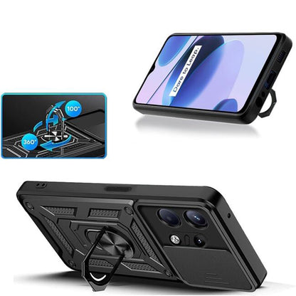 Tok a Motorola Edge 50 Pro-hoz, Techsuit, CamShield, Kék