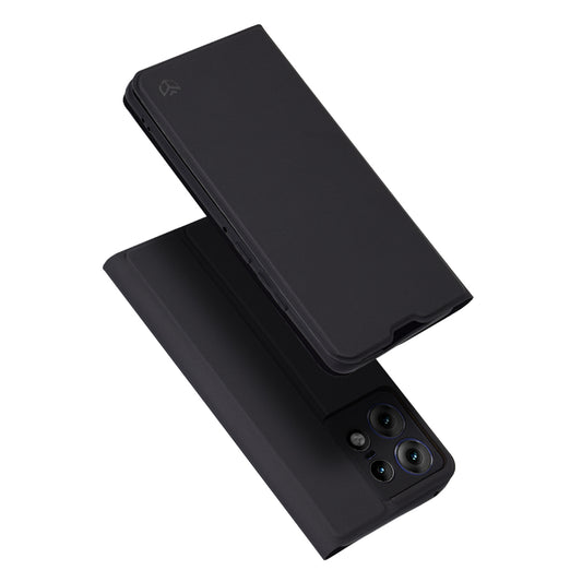 Tok Motorola Edge 50 Pro-hoz, Techsuit, Magskin Book, Fekete