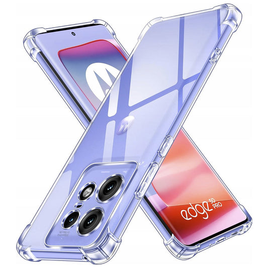 Tok Motorola Edge 50 Pro-hoz, Techsuit, Ütésálló Átlátszó, Átlátszó