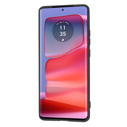 Tok Motorola Edge 50 Pro-hoz, Techsuit, SoftFlex, Fekete