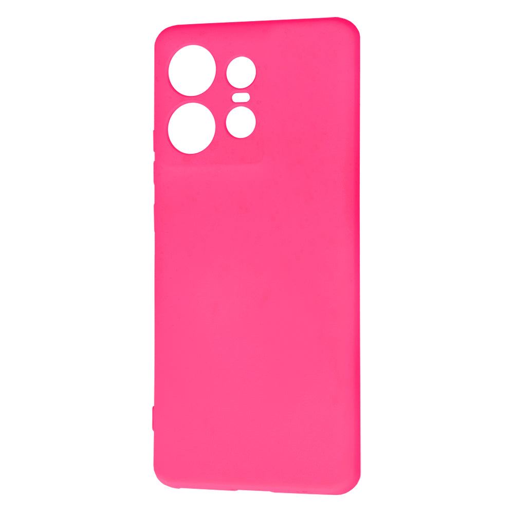 Case for Motorola Edge 50 Pro, Techsuit, SoftFlex, Dark Pink
