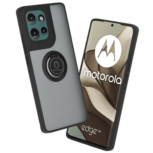 Tok Motorola Edge 50-hez, Techsuit, Glinth, Fekete