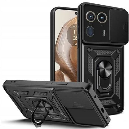 Tok Motorola Edge 50 Ultra-hoz, Techsuit, CamShield, Fekete