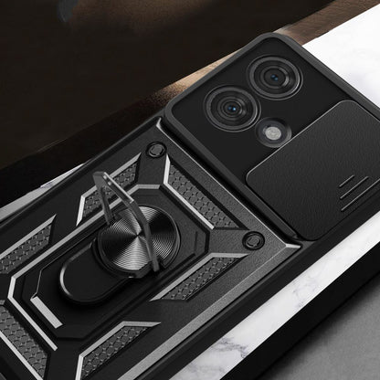 Tok Motorola Edge 50 Ultra-hoz, Techsuit, CamShield, Fekete