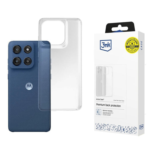Tok a Motorola Edge 60-hoz, 3MK, Armor, Átlátszó
