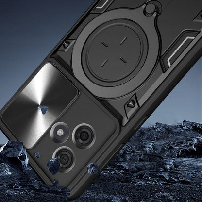 Tok Motorola Edge 60 Fusion / Edge 60-hoz, Techsuit, CamGuard Pro, Fekete