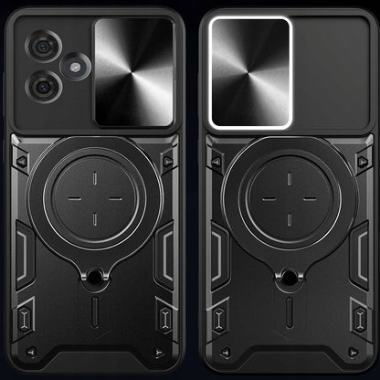 Tok Motorola Edge 60 Fusion / Edge 60-hoz, Techsuit, CamGuard Pro, Fekete