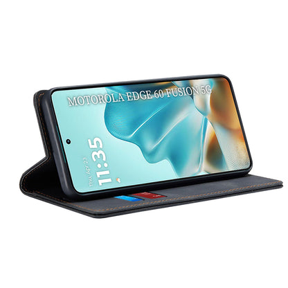 Tok Motorola Edge 60 Fusion / Edge 60-hoz, Techsuit, Confy, Fekete