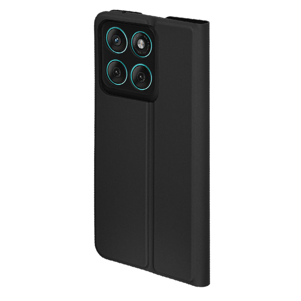 Tok a Motorola Edge 60 Fusion / Edge 60-hoz, Techsuit, Magskin Book, Fekete