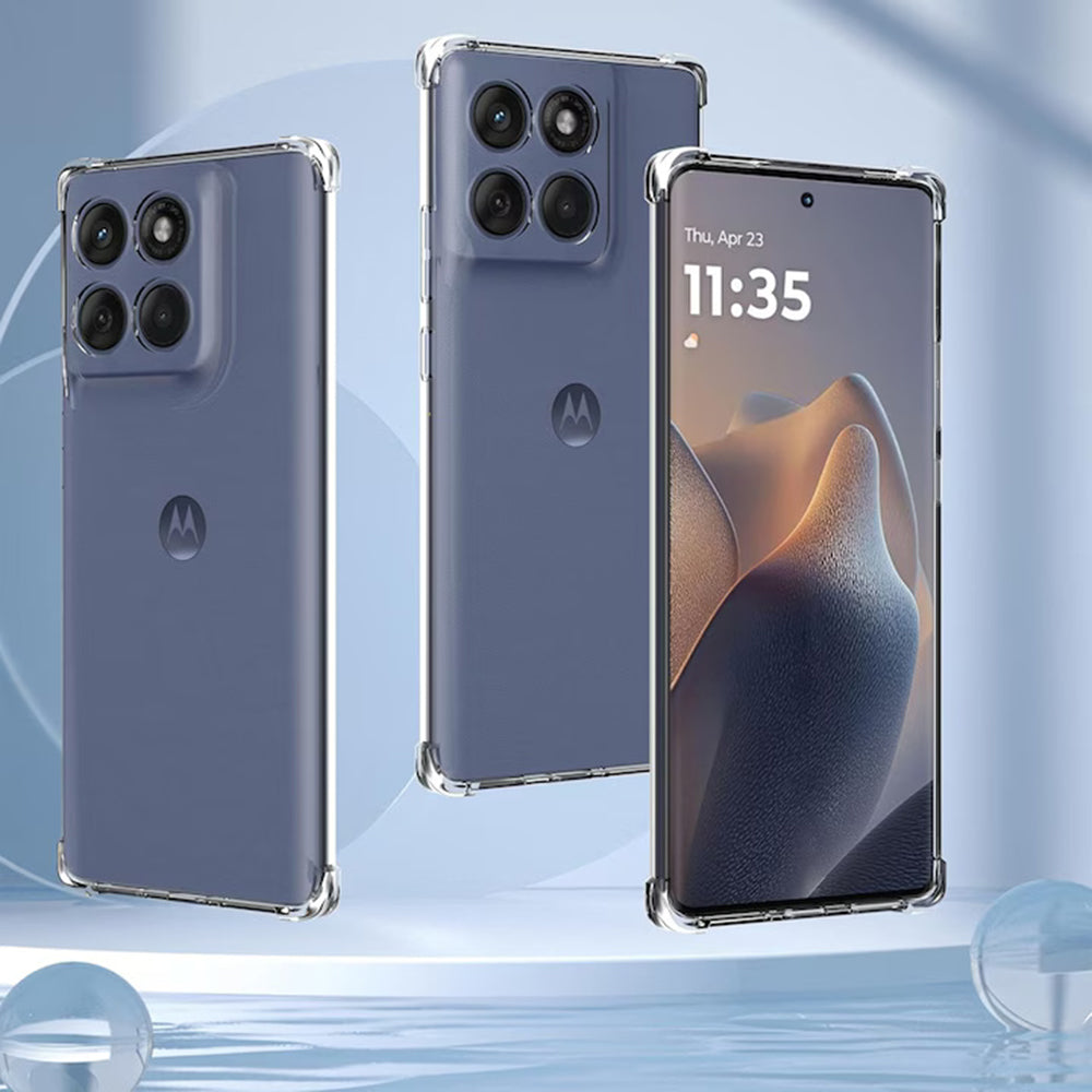 Tok a Motorola Edge 60 Fusion / Edge 60 készülékhez, Techsuit, ütésálló, átlátszó
