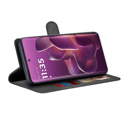 Tok a Motorola Edge 60 Pro-hoz, Techsuit, Diary Book, Fekete