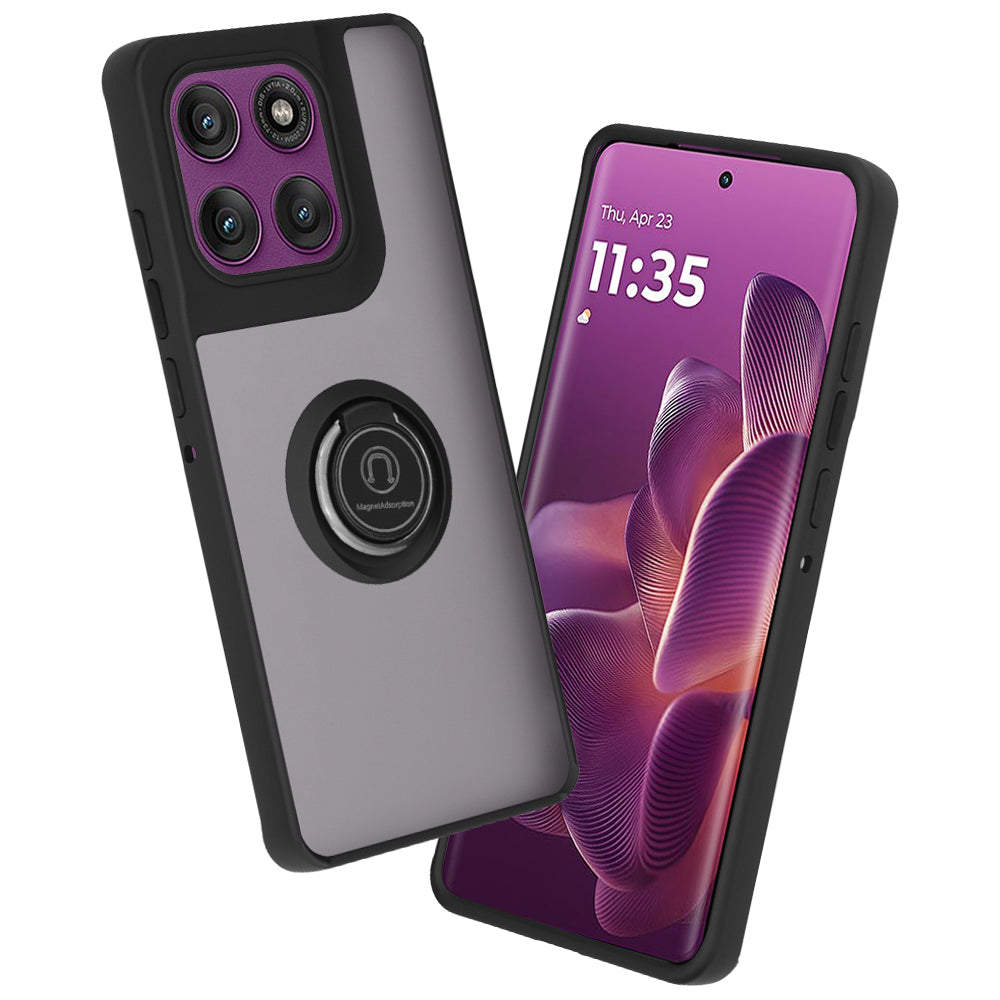 Tok Motorola Edge 60 Pro-hoz, Techsuit, Glinth, Fekete