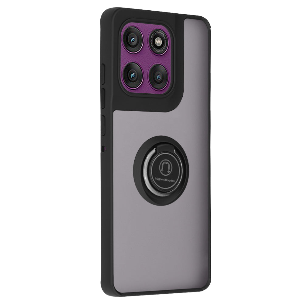 Tok Motorola Edge 60 Pro-hoz, Techsuit, Glinth, Fekete