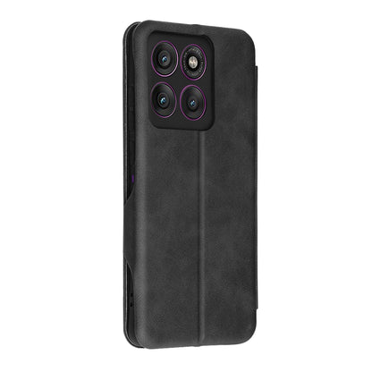 Tok Motorola Edge 60 Pro-hoz, Techsuit, Safe Wallet Plus, Fekete
