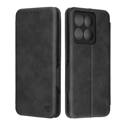 Tok Motorola Edge 60 Pro-hoz, Techsuit, Safe Wallet Plus, Fekete
