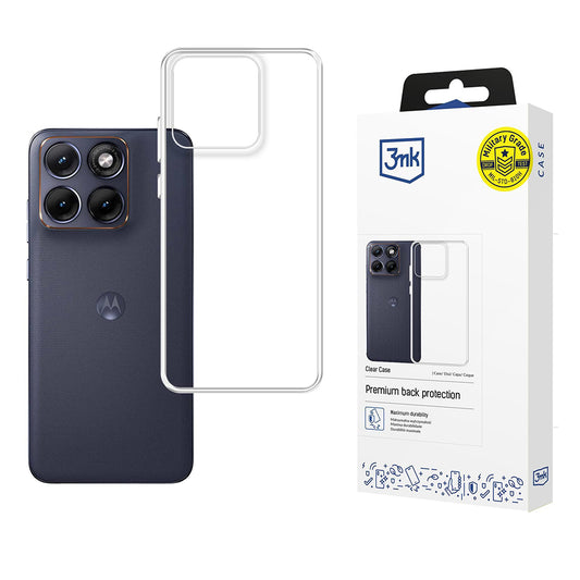 Tok a Motorola Edge 70 Fusion készülékhez, 3MK, Átlátszó, Tiszta