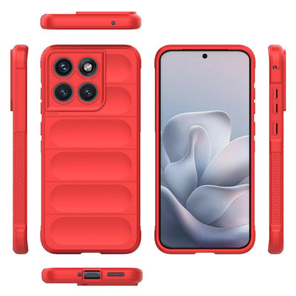 Tok Motorola Edge 70 Fusion-hoz, Techsuit, Magic Shield, Piros