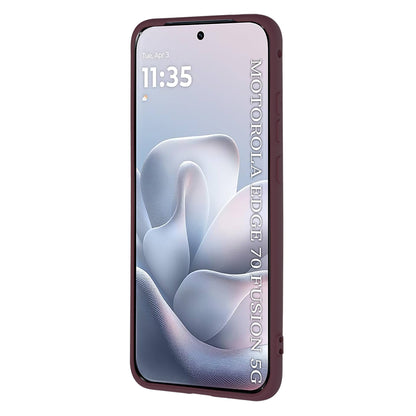 Tok a Motorola Edge 70 Fusion készülékhez, Techsuit, SoftFlex, Bordó