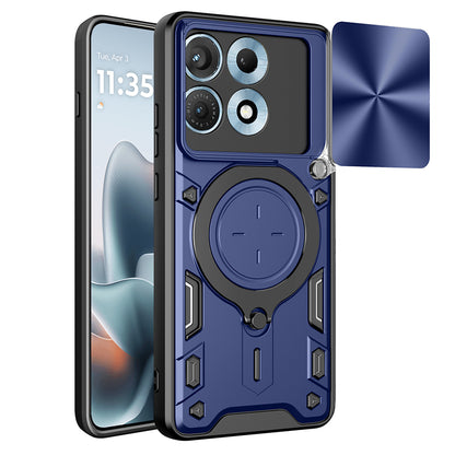 Tok a Motorola Edge 70 Max készülékhez, Techsuit, CamGuard Pro, Kék