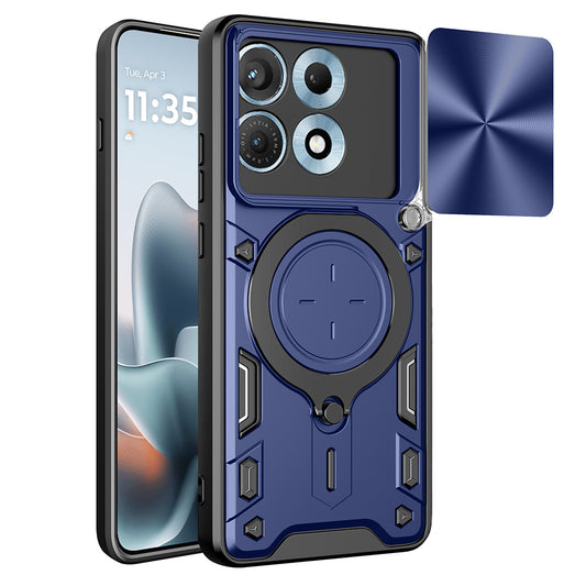 Tok a Motorola Edge 70 Max készülékhez, Techsuit, CamGuard Pro, Kék