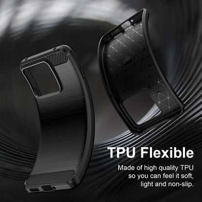 Tok a Motorola Edge 70 Max készülékhez, Techsuit, karbon, fekete