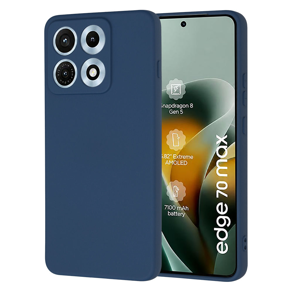 Tok a Motorola Edge 70 Max készülékhez, Techsuit, SoftFlex, tengerészkék