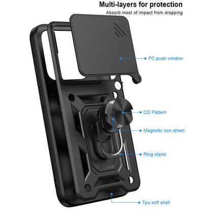 Tok a Motorola Edge 70 Pro-hoz, Techsuit, CamShield, Kék