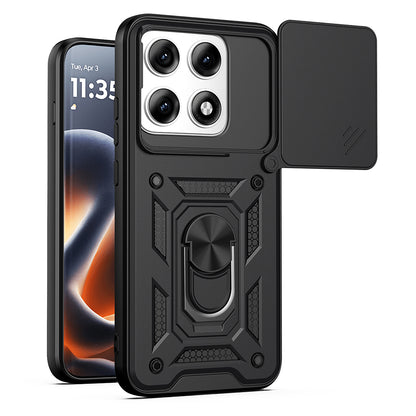 Tok Motorola Edge 70 Pro-hoz, Techsuit, CamShield, Fekete