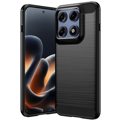 Tok a Motorola Edge 70 Pro-hoz, Techsuit, karbon, fekete