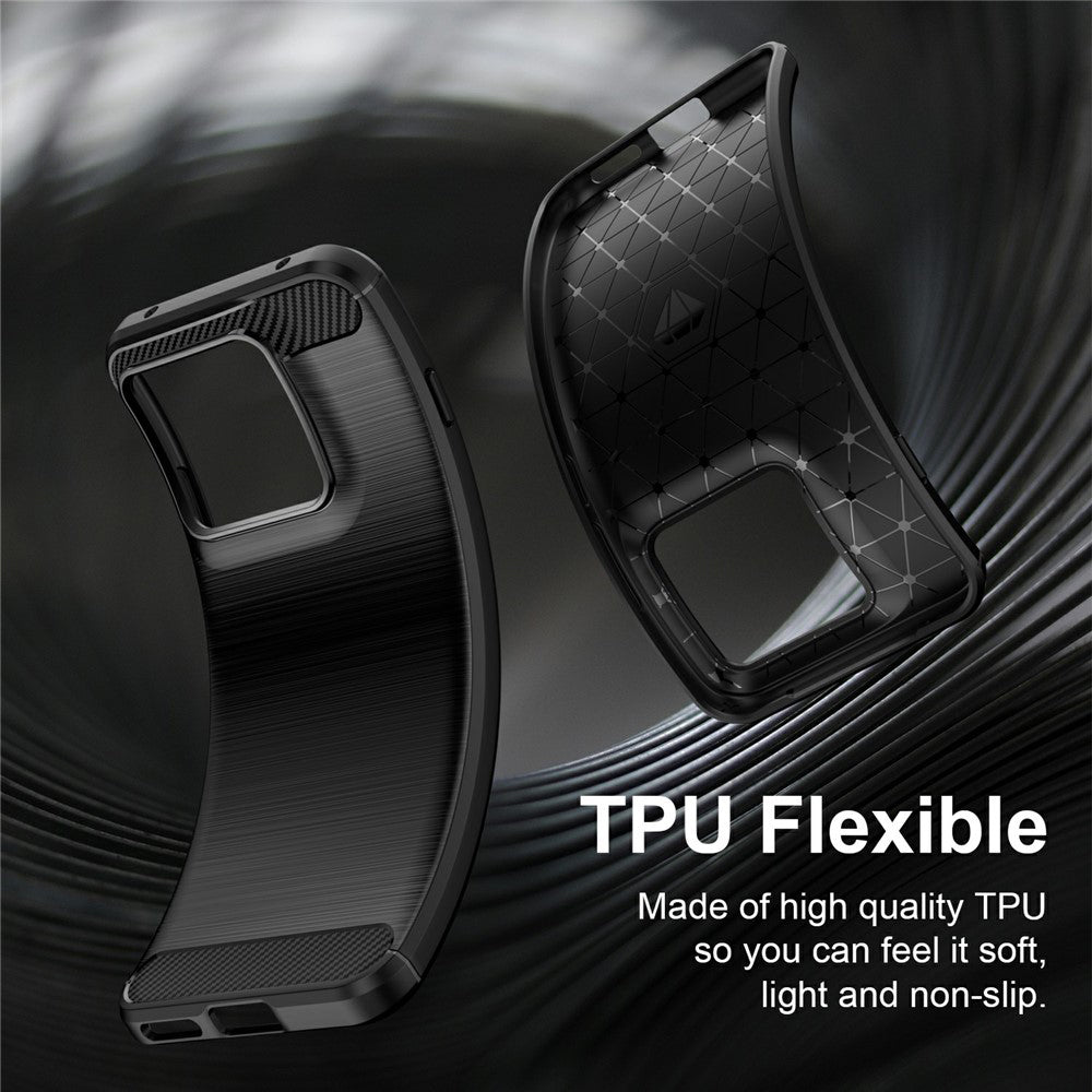 Tok a Motorola Edge 70 Pro-hoz, Techsuit, karbon, fekete