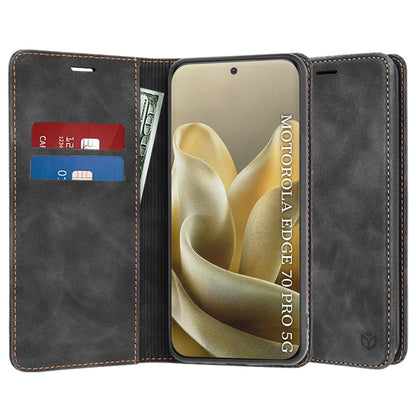 Tok Motorola Edge 70 Pro-hoz, Techsuit, Confy, Fekete