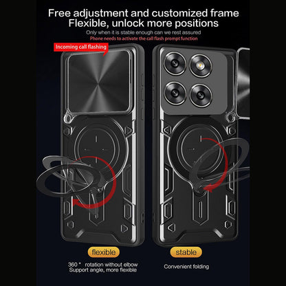 Tok Motorola Edge 70-hoz, Techsuit, CamGuard Pro, Piros