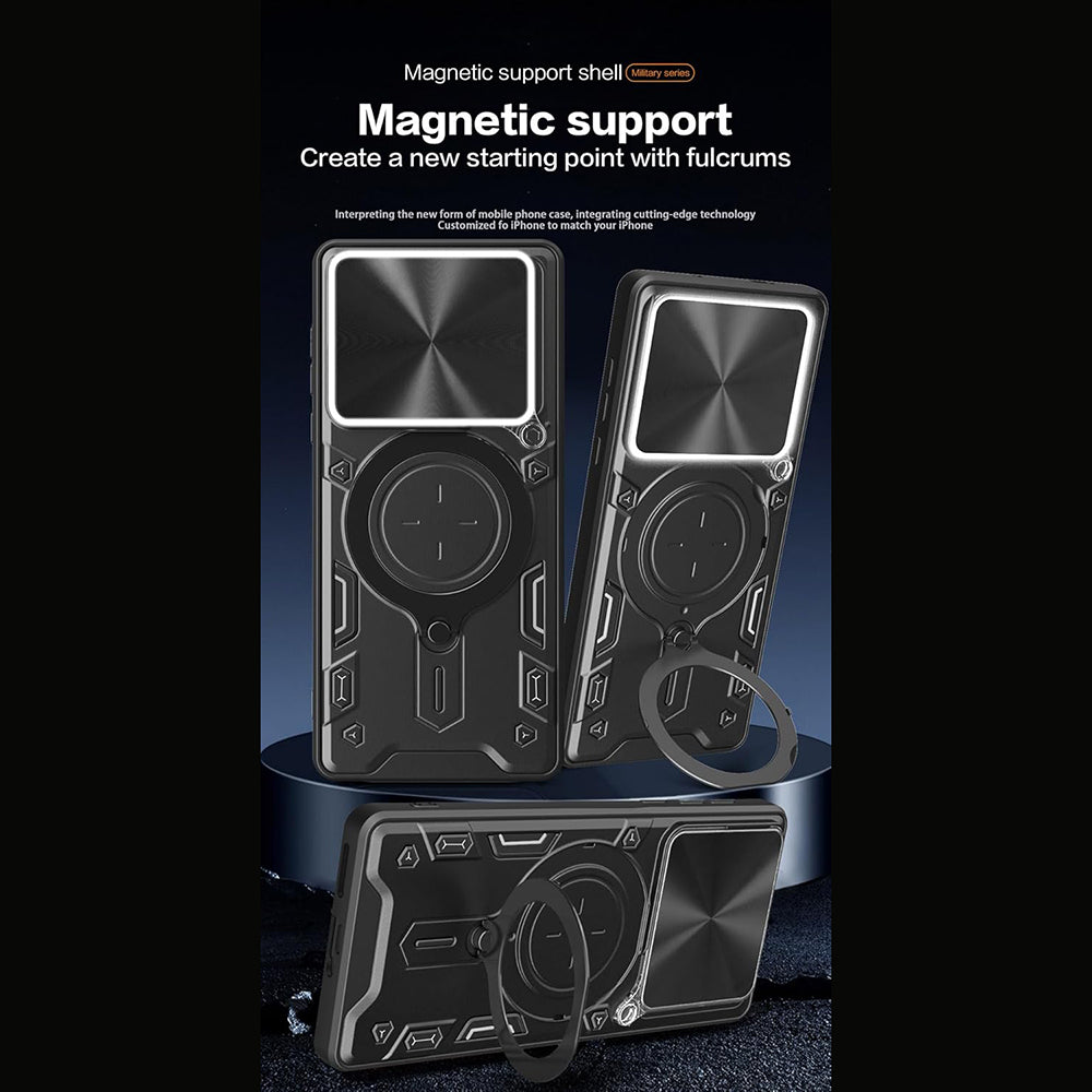 Tok Motorola Edge 70-hoz, Techsuit, CamGuard Pro, Piros