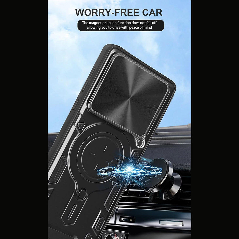 Tok Motorola Edge 70-hoz, Techsuit, CamGuard Pro, Piros