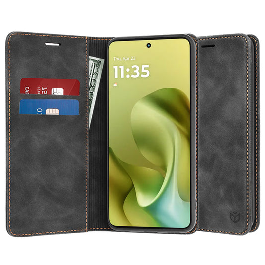 Tok a Motorola Moto G86-hoz, Techsuit, Confy, Fekete