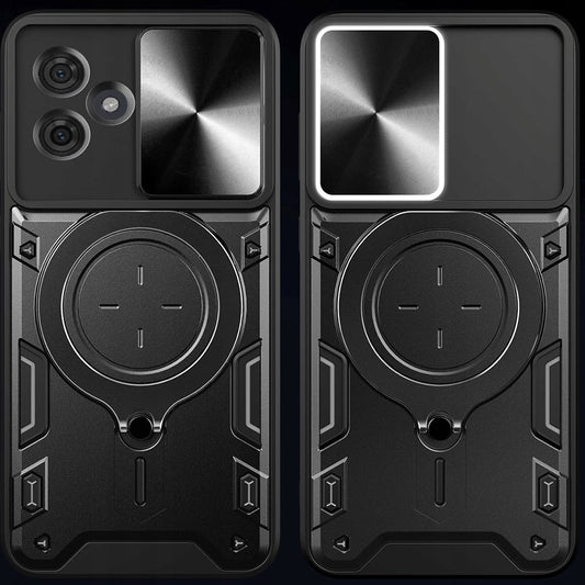 Tok Motorola Moto G86-hoz, Techsuit, CamGuard Pro, Fekete