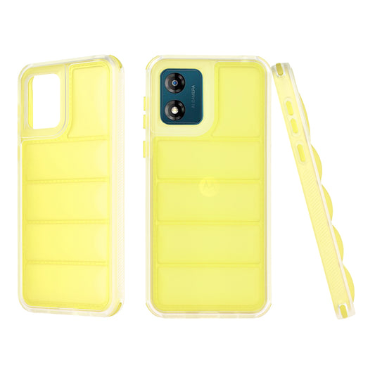 Tok a Motorola Moto E13-hoz, Techsuit, Wave Shield, sárga