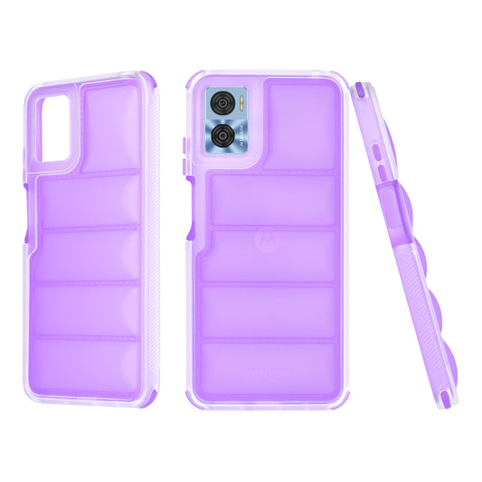 Tok a Motorola Moto E22i / E22 készülékhez, Techsuit, Wave Shield, Lila