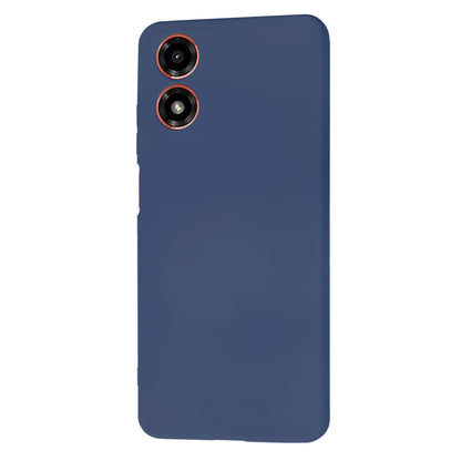 Tok Motorola Moto G04s / E14 / G04 készülékhez, Techsuit, SoftFlex, Tengerészkék
