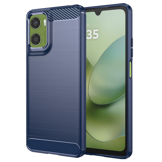 Tok Motorola Moto G06 Power / G06 készülékhez, Techsuit, szénszálas, kék