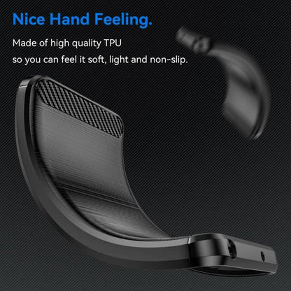 Tok Motorola Moto G06 Power / G06 készülékhez, Techsuit, Szénszálas, Fekete