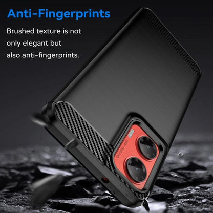 Tok Motorola Moto G06 Power / G06 készülékhez, Techsuit, Szénszálas, Fekete