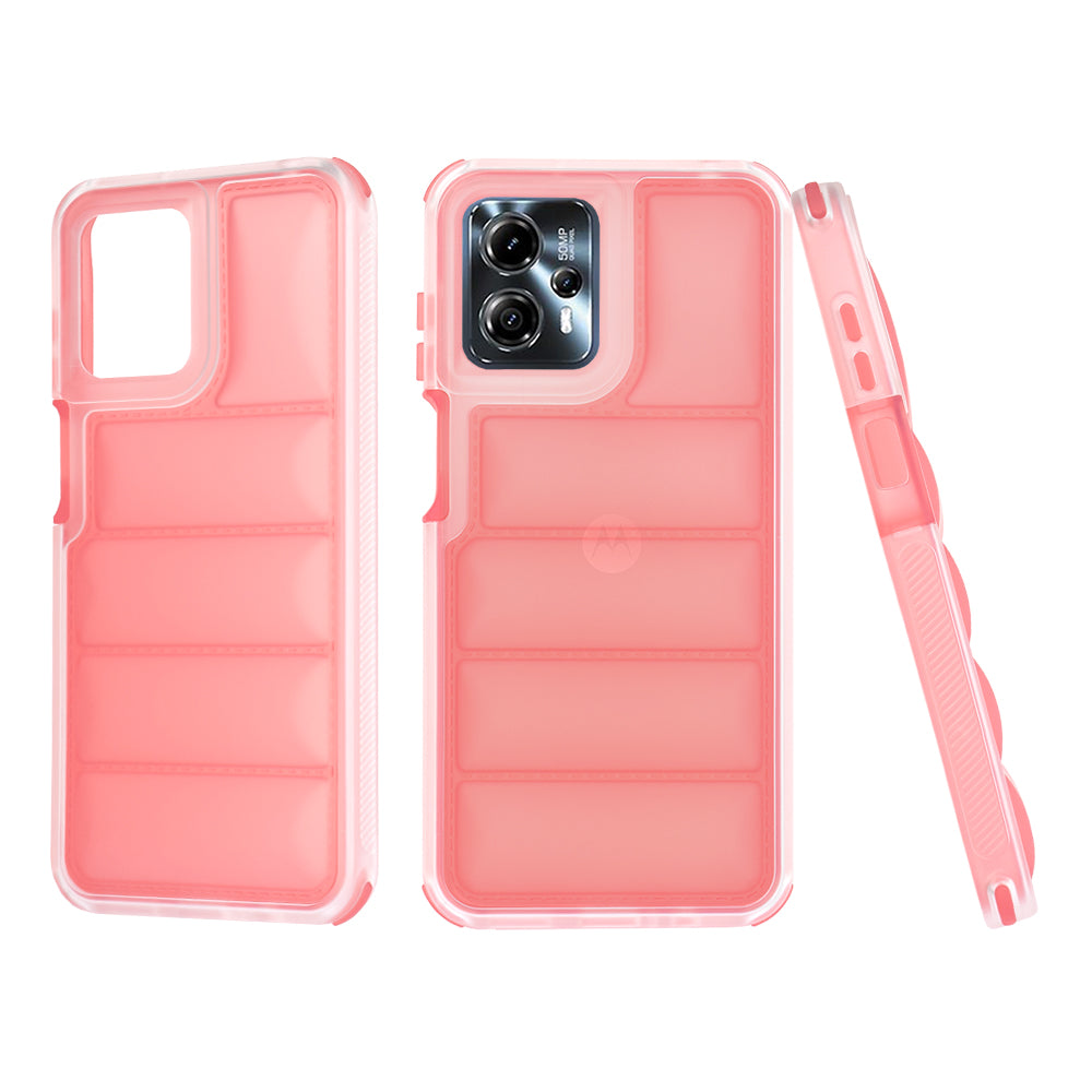 Tok a Motorola Moto G13 / G23 / G53-hoz, Techsuit, Wave Shield, Piros