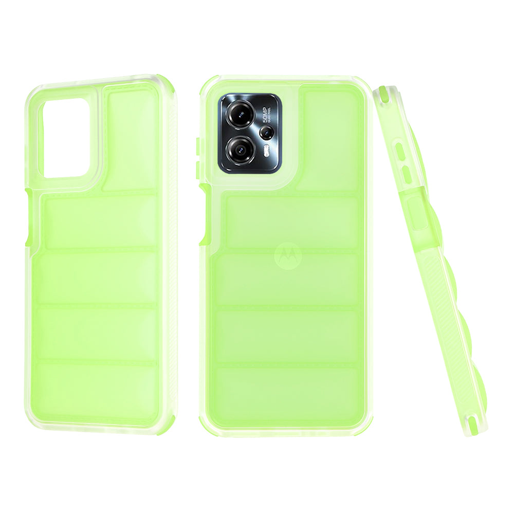 Tok a Motorola Moto G13 / G23 / G53 készülékhez, Techsuit, Wave Shield, Zöld