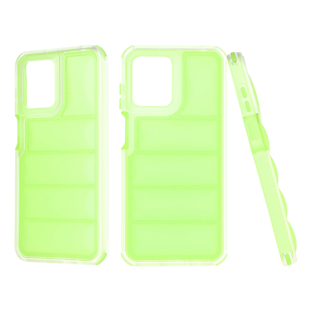 Tok a Motorola Moto G13 / G23 / G53 készülékhez, Techsuit, Wave Shield, Zöld